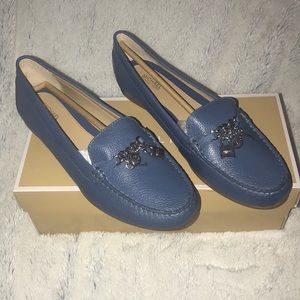 NWT Michael Kors Suki Mok Leather Loafer